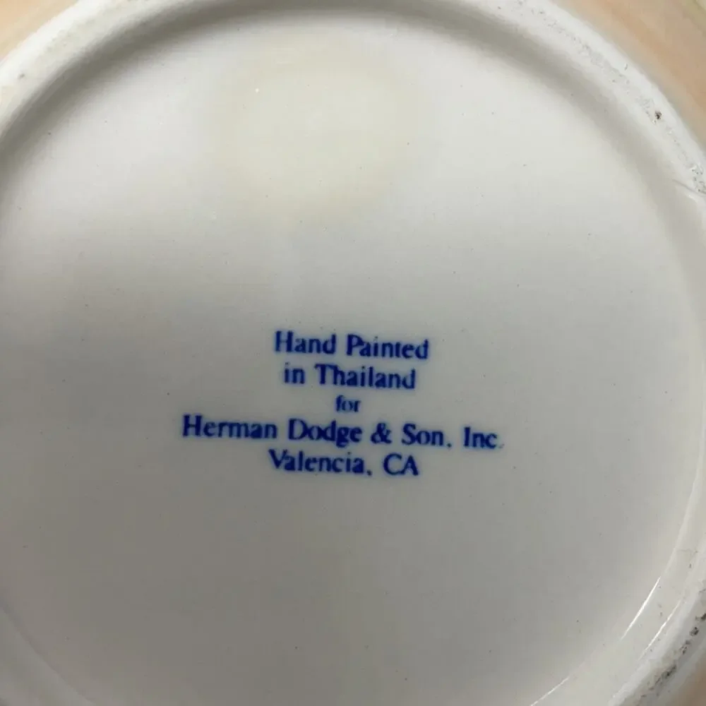 Herman Dodge & Son hand painted teapot